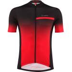 Löffler Мъжка фланелка с къс ръкав за колоездене Löffler Bike Jersey Full-Zip Coogan Mid Cycling jersey - Red - размер 58 (EU) (056-3495-0317)