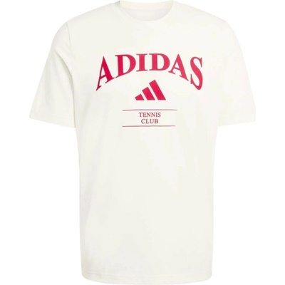 adidas Heritage Graphic T.Shirt Chalk White/Power Red