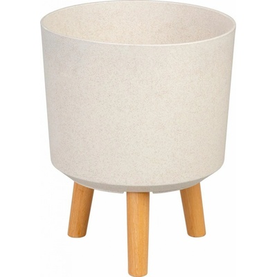 Strend Kvetináč pro, farba White Weath Finish, 24,5x24,5x31 cm