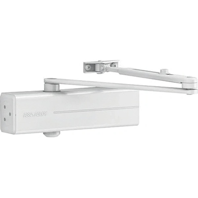 DEKA АВТОМАТ ЗА ВРАТА assa abloy СЪС СТАНДАРТНО РАМО БЯЛ (dc140-9016)