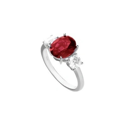 Diamonfire strieborný prsteň R3864