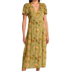 Billabong Дамска рокля Billabong Women's Jet Set Dress - Cedar Green (134-1479-0414)