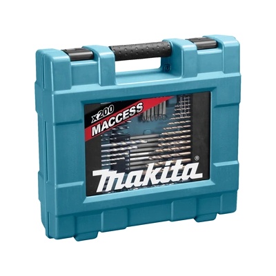Makita К-кт свредла и накрайници 200 бр. D-37194 (D-37194)