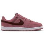 Air Jordan Дамски маратонки Air Jordan Womens Low-Top Trainers - Pink Suede