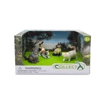 CollectA COLLECTA Figure SET OF 4 CATS PER PACK (88327, 88331, 88491, 88937)
