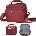K&F Concept Чанта Sling Bag Small Crossbody (Red) - KF13.179V9