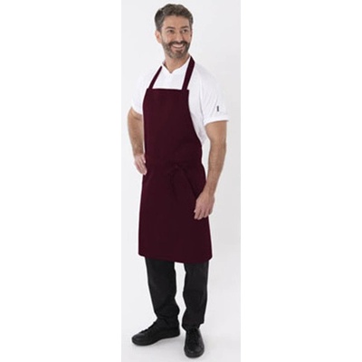 Dennys London Gastro zástěra DP10 Claret 91x91cm