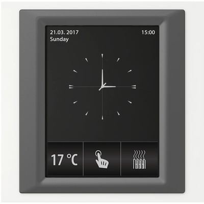 ELKO EP RF Touch-W Сензорно устройство за управление Бяла(пластмаса) Тъмно сив Слонова кост (RFTW-AWH-BDG-CIV)