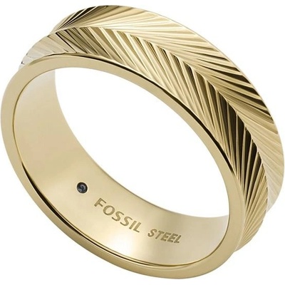 Fossil Elegantní pozlacený prsten Harlow JF04118710