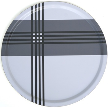 Born in Sweden Поднос за сервиране Cross Thin 46 см сив (7340308)