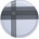 Born in Sweden Поднос за сервиране Cross Thin 46 см сив (7340308)