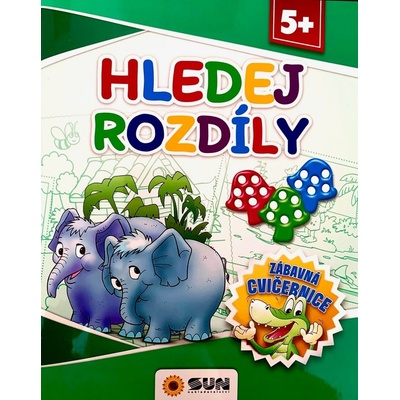 Zábavná cvičebnice - Hledej rozdíly