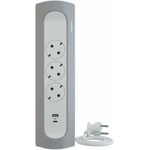 Legrand 3 Plug + 2 USB 1 m (694502)