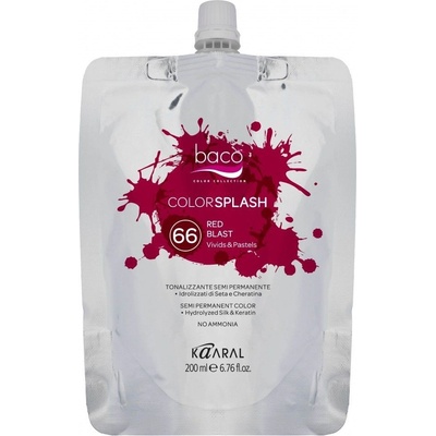 Kaaral Colorsplash 66 Red Cervena 200 ml