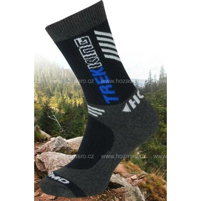 Hoza outdoor ponožky Thermo Trekking H3413 antracit/černá/modrá