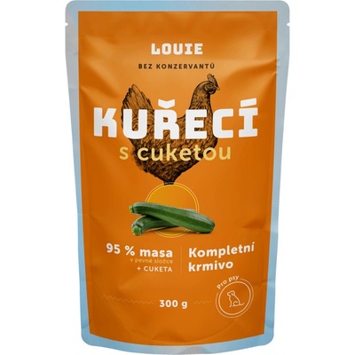 Louie Adult Kuřecí s cuketou 300 g