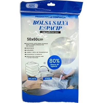 Bolsa salva вакуумен плик за дрехи, 50х60см, 1 брой