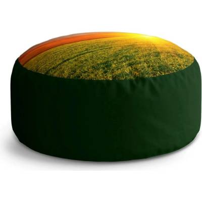 Sablio Taburet Circle Západ slunce nad loukou: 38x48 cm