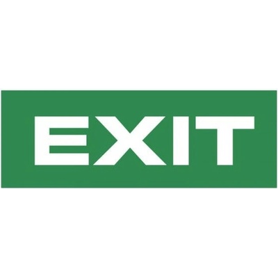Samolepka nouzový východ - EXIT 240x80 mm