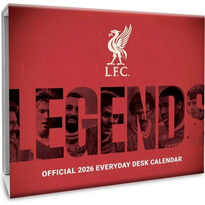 Oficiální stolní trhací FC Liverpool 15 x 13 x 4 cm 2026
