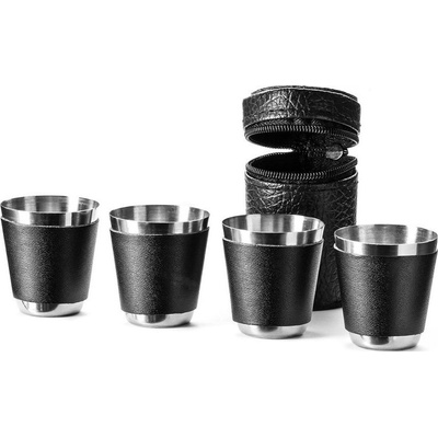PROHOME Pohárek nerez 4ks v obalu 30 ml