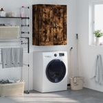 vidaXL Стенен шкаф опушен дъб 69, 5x34x90 см инженерно дърво (830385)