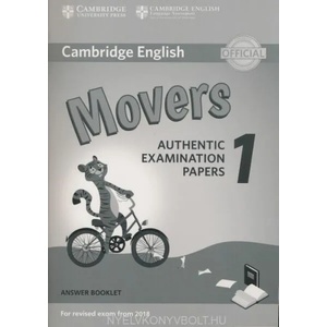 Cambridge English Movers 1 for Revised Exam from 2018 Answer Booklet (ISBN: 9781316635940)