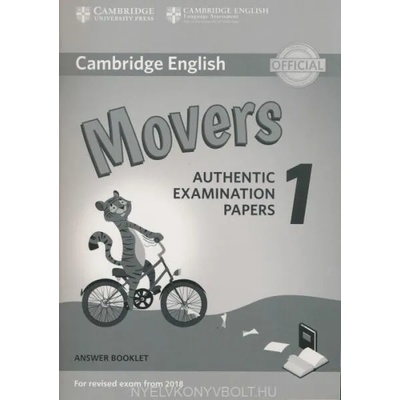 Cambridge English Movers 1 for Revised Exam from 2018 Answer Booklet | collegium