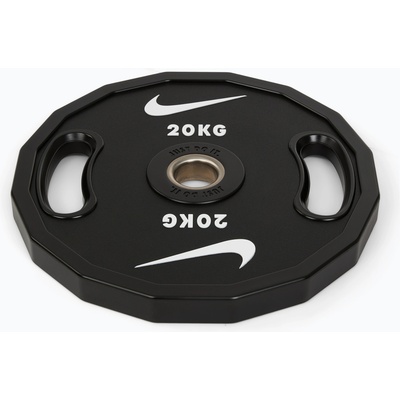 Nike strength Бъмпер тежести Nike Strength Pro Urethane Plates 20 kg black/white