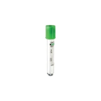VACUTEST LiHep 4 ml, 75 × 13, zelená