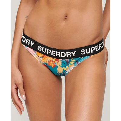 Superdry Logo Classic bikini bottom - Multicolor (Bali Blue Anemone)
