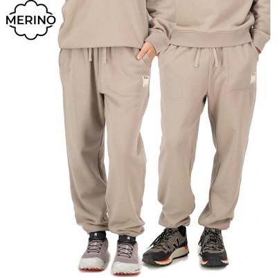 Mons Royale Verdant Merino Cotton Sweatpants taupe