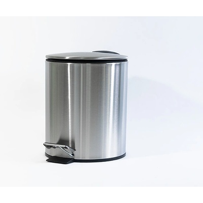 Кош с педал 3л метал мат (025-1002)