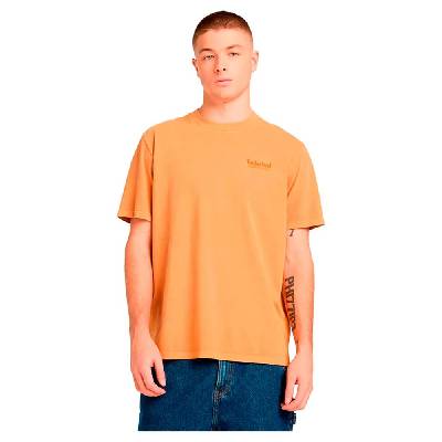 Тениска Timberland Rugged Active Gear Back Graphic short sleeve T-shirt - Orange (Wheat Boot)