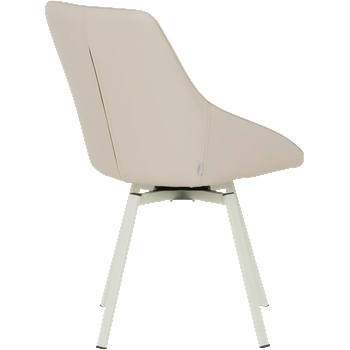 Carmen Трапезен стол wigan 1 силиконова кожа - лате 05 (b3532135)