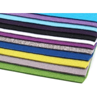 Pro Háčkování Látková dekorativní plsť 20x30 cm mix 1b – Zboží Dáma Pro Háčkování Látková dekorativní plsť 20x30 cm mix 1b – Zboží Dáma