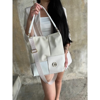 Grosso kabelka na rameno GS-3175-cream Béžová