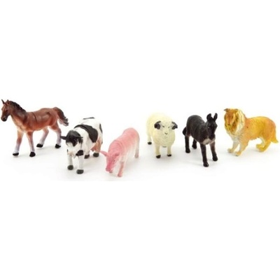 Teddies Домашни животни ферма 6бр