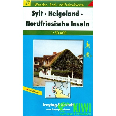 WKD 7 Sylt, Helgoland, Nordfriesische 1:50 000/mapa - neuveden
