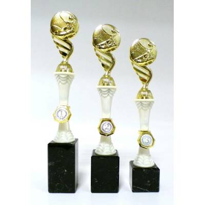 VIZINGR Tenis trofeje s pořadím 123-P408 123-P408/31 cm