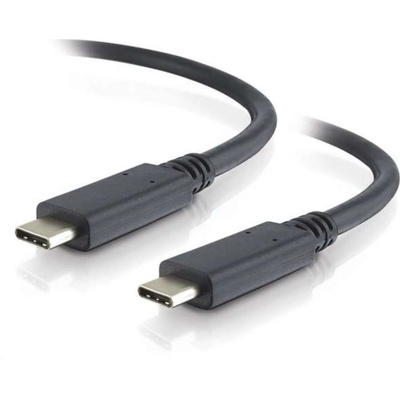 PremiumCord ku31ch1bk propojovací USB 3.1, gen.2, type C na USB 3.1, gen.2, type C, 1m, černý