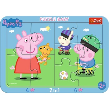 Trefl Peppa Pig Happy Пъзел 10 броя Анимации (80021 TR) (80021 TR)