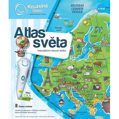 Albi Kouzelné čtení Kniha Atlas světa