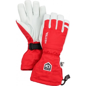 Hestra Ръкавици Hestra Army Leather Heli Ski 5 Finger Gloves - Red - размер 8 (EU) (202-2079-0514)