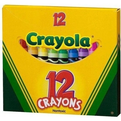 Crayola voskové pastelky 12 ks