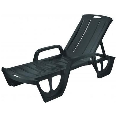 KETER FLORIDA 190 x 67 x 42 cm grafit 17180024 – Hledejceny.cz