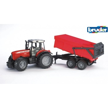 BRUDER Bruder 2045 massey ferguson 7480 / Трактор с платформа (br 2045)
