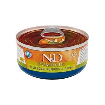 N&D CAT PUMPKIN Adult Boar & Apple 70 g
