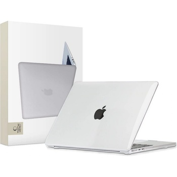 Tech-Protect Тънък кейс за Apple Macbook Air 13 M2 / M3 / M4 / 2023-2025 от Tech-Protect Smartshell - Crystal Clear (9589046924088)