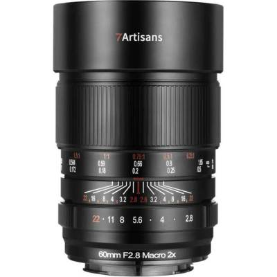 7ARTISANS 60 mm f/2,8 Macro 2x pre Sony E